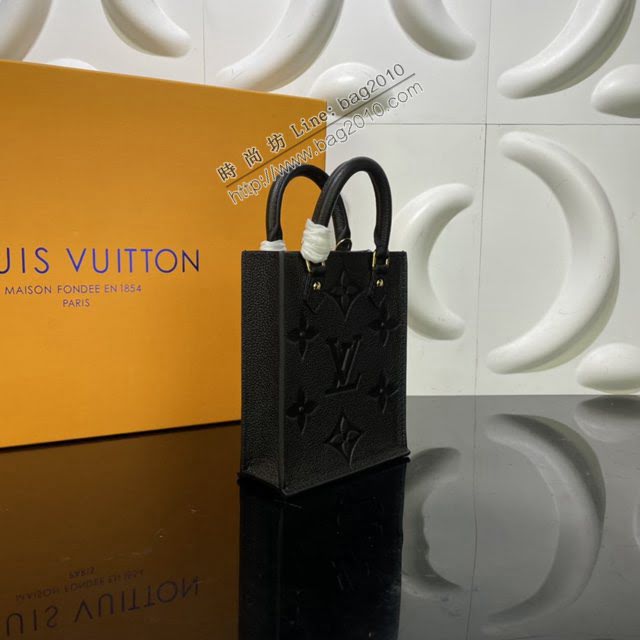 LOUIS VUITTON專櫃新款包包 路易威登Petit Sac Plat手袋 LV字母手提肩背斜挎女手機包 M80449  ydh4035